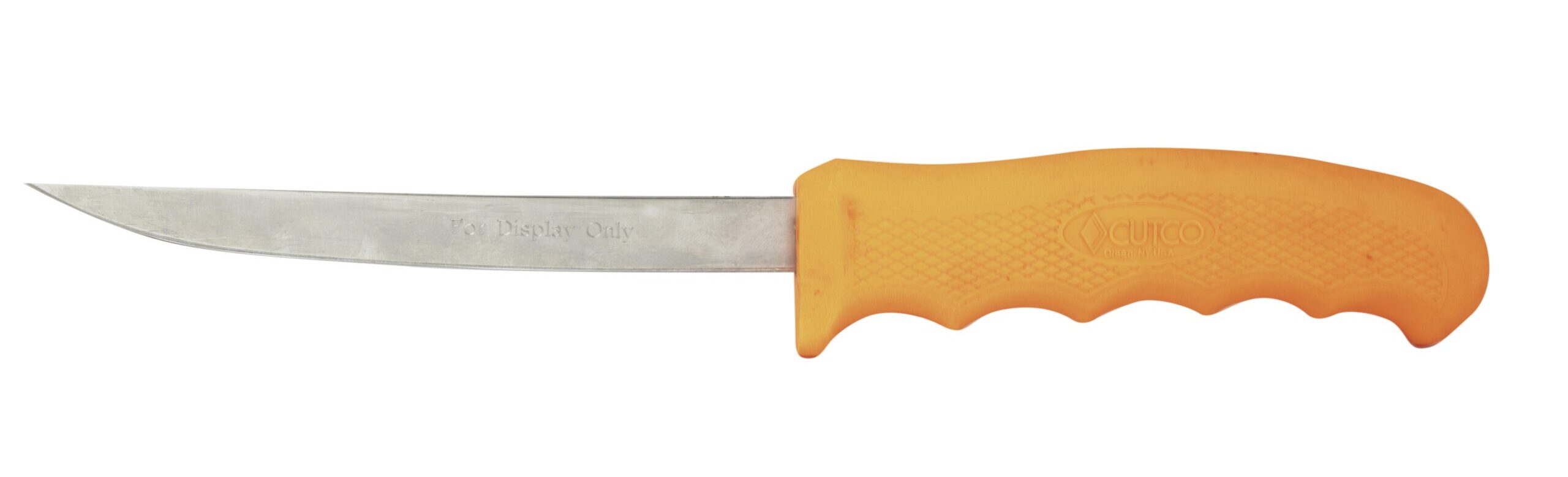  Cutco Clip Point Outdoor Knife 5719 Orange Handle